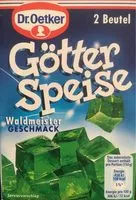 Amount of sugar in Götterspeise Waldmeister