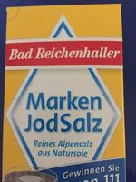 Amount of sugar in Alpen JodSalz