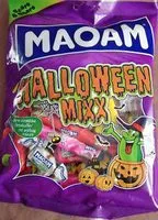 Amount of sugar in Halloween mixx