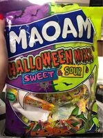 Amount of sugar in Maomam halloween mixx sweet & sour