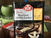 Amount of sugar in Bourbon Vanille Zucker