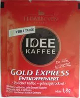 Amount of sugar in Idee Kaffee Gold Express entkoffeiniert