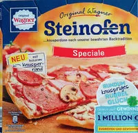 Amount of sugar in Steinofen-Pizza - Speciale