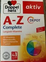 Amount of sugar in A-Z Depot Langzeit-Vitamine