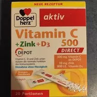 Amount of sugar in Vitamin C + Zink+ D3