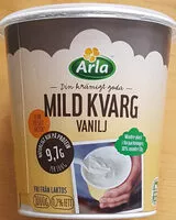Amount of sugar in Mild Kvarg - Vanilj