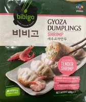 Amount of sugar in Gyoza dumplings shrimp