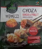 Amount of sugar in Gyoza kimchi et poulet