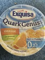 Amount of sugar in Quarkgenuss - Orange