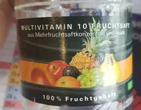 Amount of sugar in Multivitamin 10 Fruchtsaft
