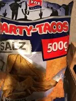 Amount of sugar in Xox Party Tacos Salz