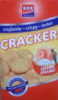 Amount of sugar in Cracker sésame