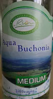 Amount of sugar in Aqua Buchonia Medium