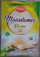 Amount of sugar in Maasdamer Classic