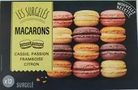 Amount of sugar in 12 macarons