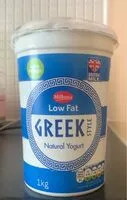 Yogurt greek style low fat