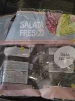 Amount of sugar in Salata fresco