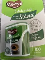 Amount of sugar in Edulcorant à l'extrait de stevia