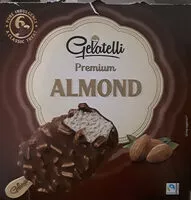 Amount of sugar in Bon Gelati Premium Almond Ice cream