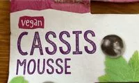Amount of sugar in Cassis mousse
