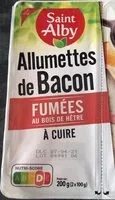 Amount of sugar in Allumettes de bacon