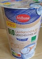 Amount of sugar in Sahnejoghurt griechischer Art