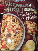 Amount of sugar in Premium-Müsli - Früchte & Nüsse