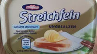 Amount of sugar in Streichfein ungesalzen Butter