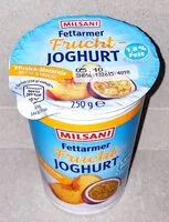 Amount of sugar in Fettarmer Fruchtjoghurt - Pfirsich-Maracuja