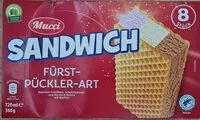 Amount of sugar in Sandwicheis Fürst-Pückler-Art