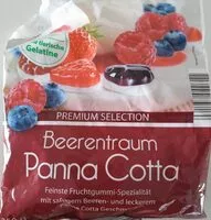 Amount of sugar in Beerentraum panna cotta