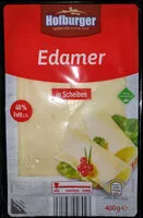 Amount of sugar in Edamer