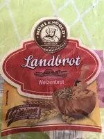 Amount of sugar in Land rot Weizenmischbrot