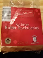 Amount of sugar in Butter-Spekulatius