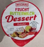 Amount of sugar in Fruchtbuttermilch-Dessert - Rhabarber