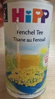 Amount of sugar in Tee Fenchel - Tisane au Fenouil