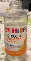 Amount of sugar in Bio Fruits Pomme Banane Orange