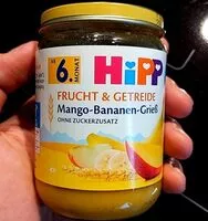 Amount of sugar in Mango-Bananen-Grieß