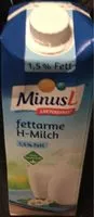 Amount of sugar in fettarme Milch 1.5% Fett