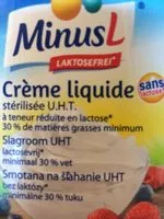 Amount of sugar in Crème Liquide Sans Lactose