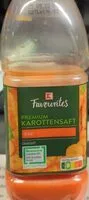 Amount of sugar in Karottensaft