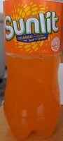Amount of sugar in Sunlit Orange Flavoured Soft Drink