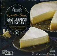 Amount of sugar in Specially Selected Vanilla Bean Mascarpone Cheesecake