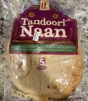 Amount of sugar in Tandoori naan