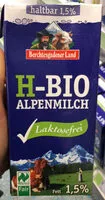Amount of sugar in H-Bio Alpenmilch 1,5%