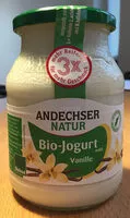 Amount of sugar in Bio-Joghurt mild - Vanille