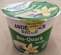 Amount of sugar in Bio Fromage frais Andechser, Vanille