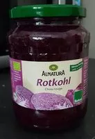 Amount of sugar in Rotkohl