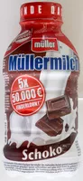 Amount of sugar in Müllermilch Schoko