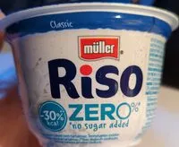 Amount of sugar in Riso zero classic